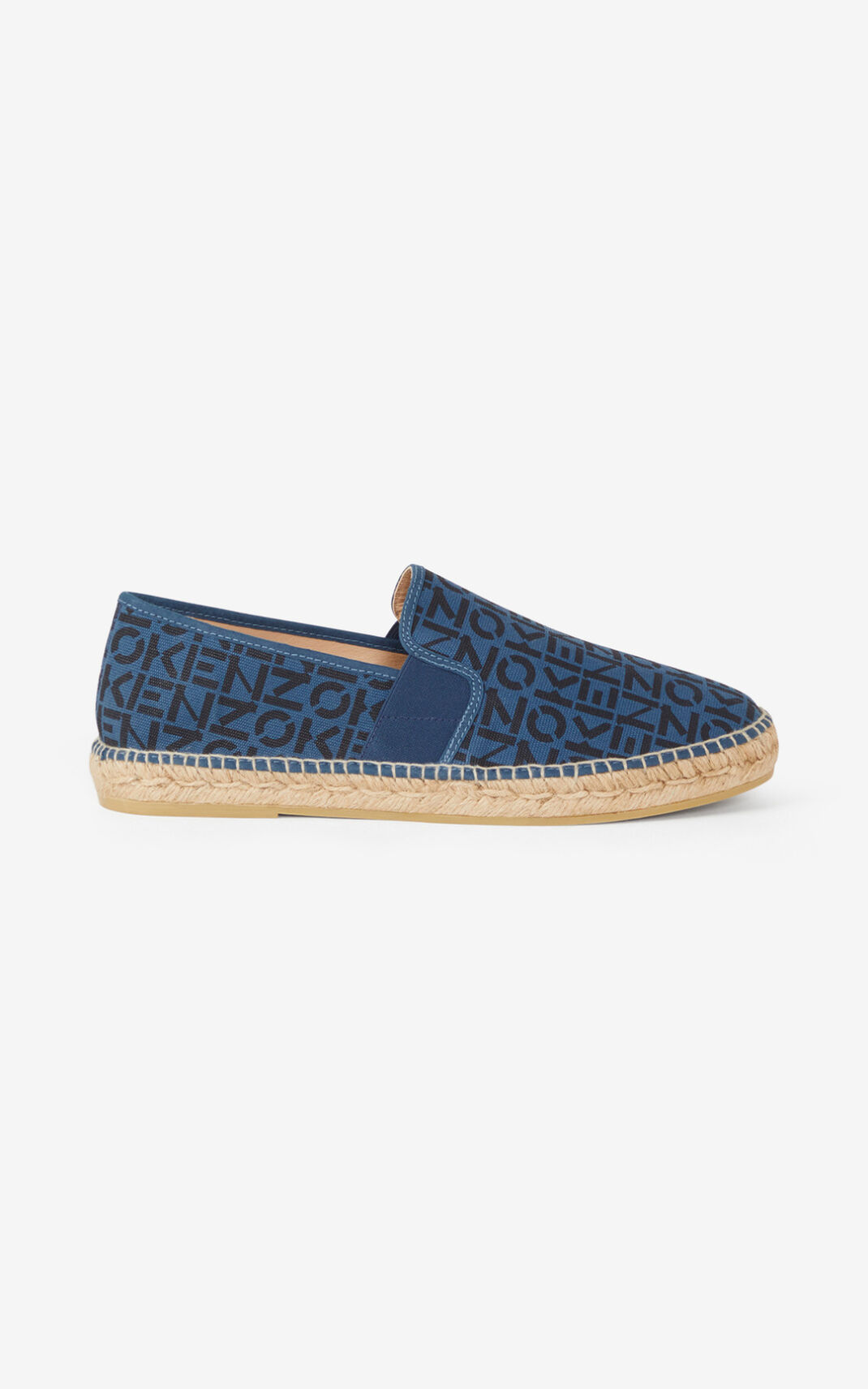 Kenzo Sport elasticated Espadrile Muške - Tamno Plave - Hrvatska XDAEIR726